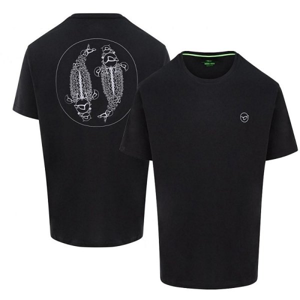 Korda LE Mandala Tee Black vel.XL