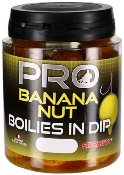 Starbaits Boilies v dipu Banana Nut 24mm 150g