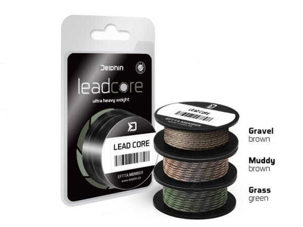 Delphin Leadcore Grass Green 45lb 8m