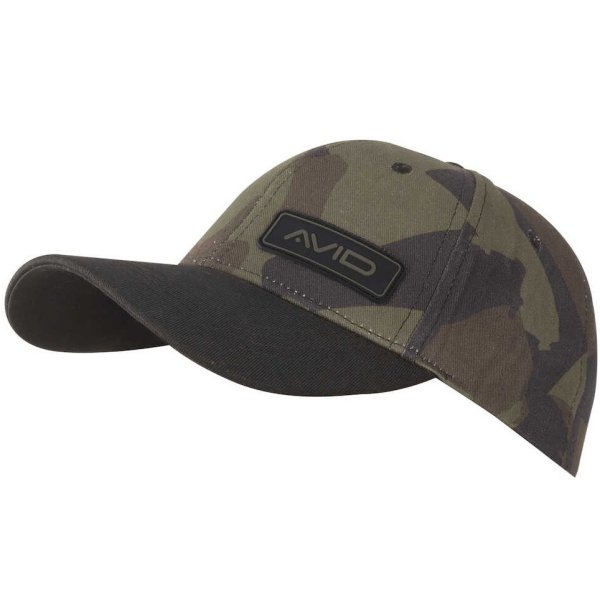 Kšiltovka Avid Carp Black And Camo