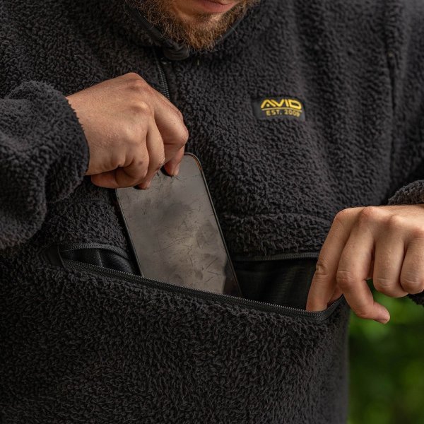 Avid Carp Mikina s kapucí Windproof Fleece velikost XL