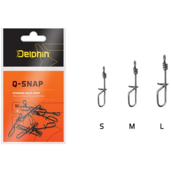 Delphin Q-SNAP Rychlospojka pro vlajky 10ks 0,8mm