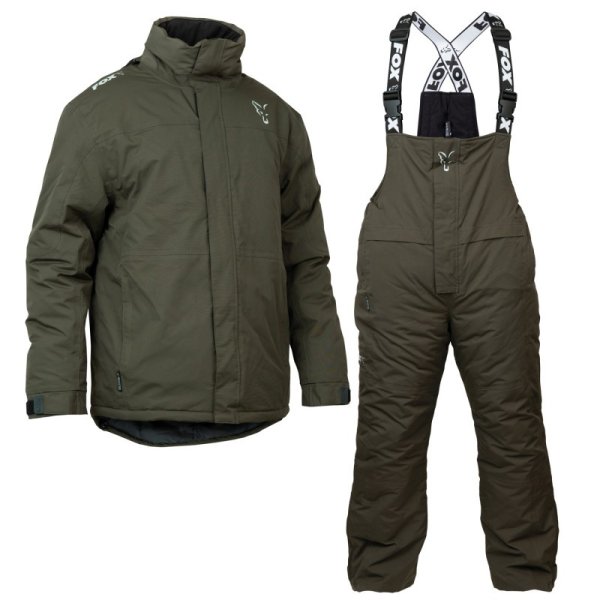 FOX Carp Winter suit Green/Silver vel. S