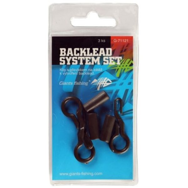 Giatns Fishing Backlead System Kompletny klip na zataz 3ks