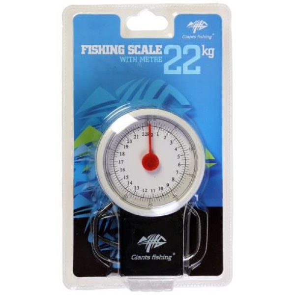 Giants Fishing Scale 22kg váha s metrem