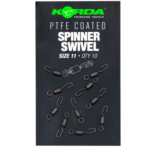 Korda PTFE Spinner Swivel Size 11