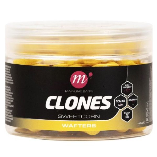 Mainline Clones Barrel Wafters Sweetcorn 13mm 250ml