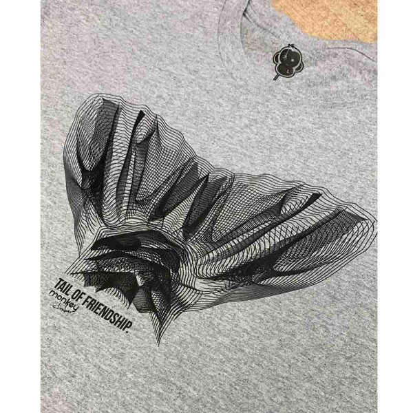 Tričko Monkey Climber Tail Of Friendship Grey vel. XL