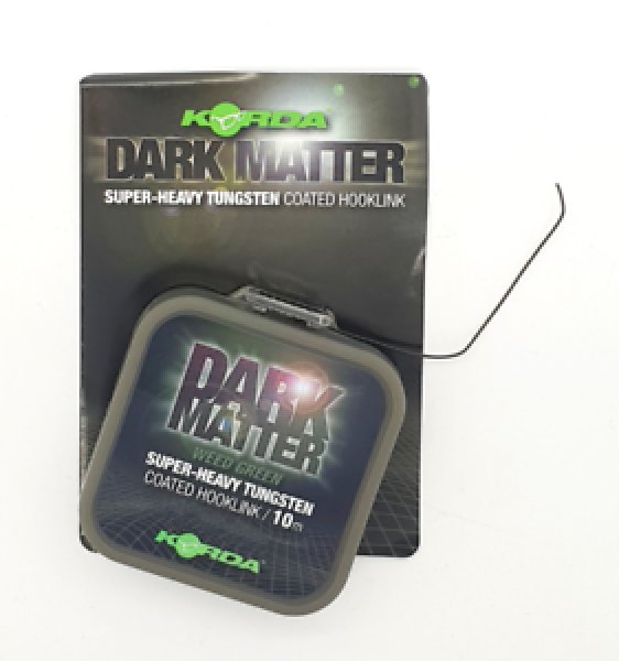 Korda Dark Matter Tungsten Coated Braid Weed Green 25lb 10m