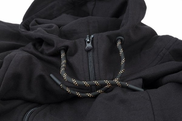 Fox collection Black / Orange LW hoodie - L