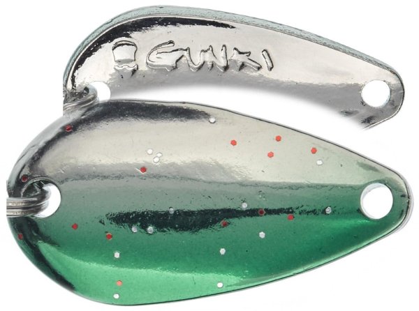 Gunki Plandavka Sway 2,5g Full Silver Green Side