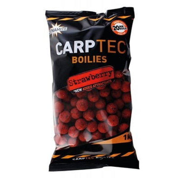 Dynamite Baits Boilies CarpTec Strawberry 20mm 2kg