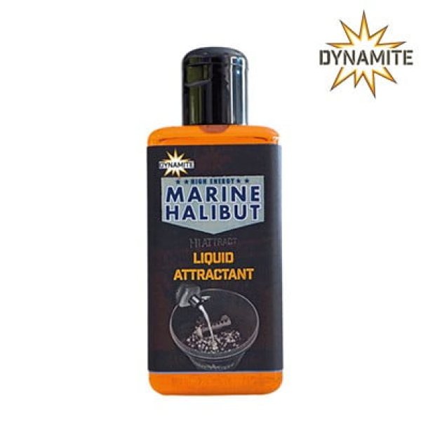 Dynamite Baits Liquid Food Attractant Marine Halibut 250ml