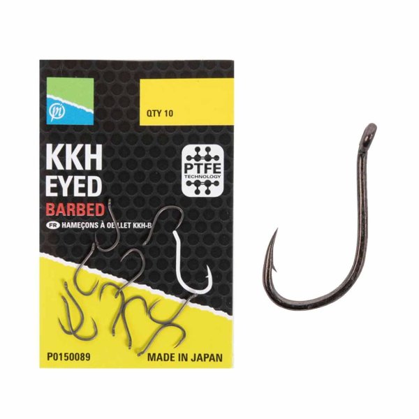 Preston Háčik KKH Hooks Barded vel. 8