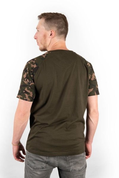 Fox Khaki Raglan Camo print T Vel. M