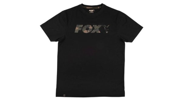 Fox Black Camo Raglan T Shirt vel.XXL