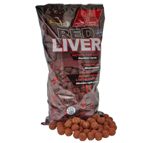 Starbaits Boilies Concept Red Liver 20mm 2,5kg