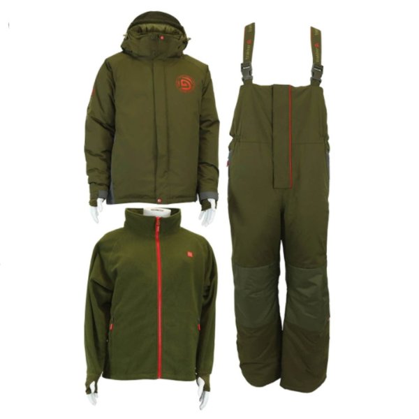 Trakker Core 3-Piece Winter Suit vel S Nepremokavý zimný komplet