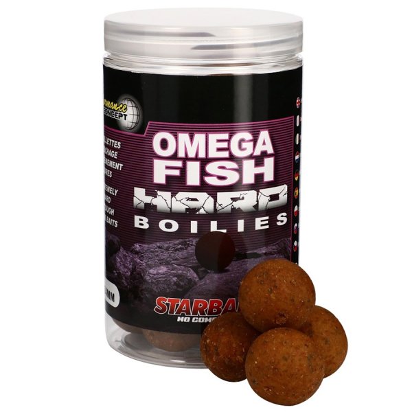 Starbaits Hard Boilies Omega Fish 20mm 200g