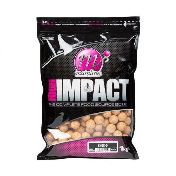 Mainline High Impact Boilies Choc-O 20mm 1kg