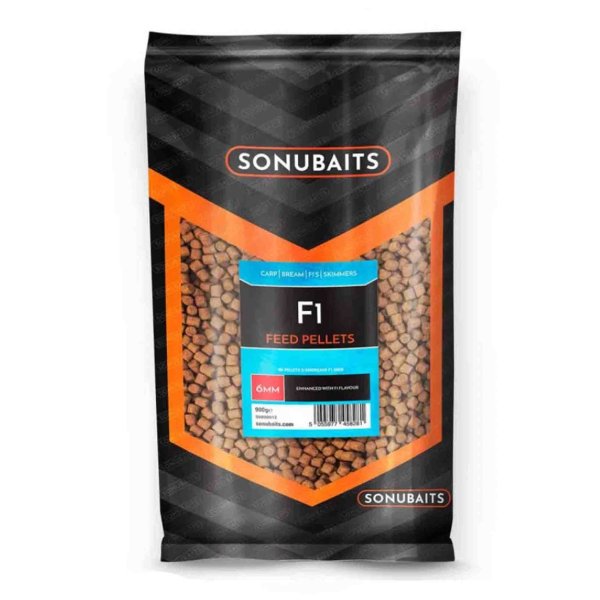 Sonubaits F1 Feed Pellets 6mm 900g