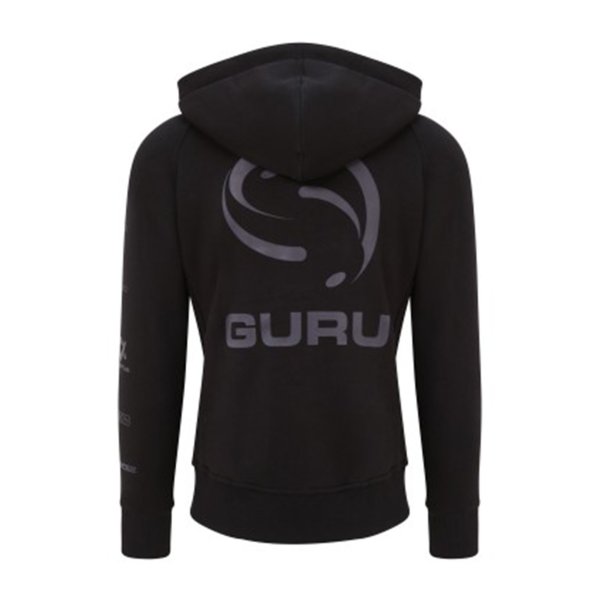 Guru Semi Logo Hoodie Black vel. XL