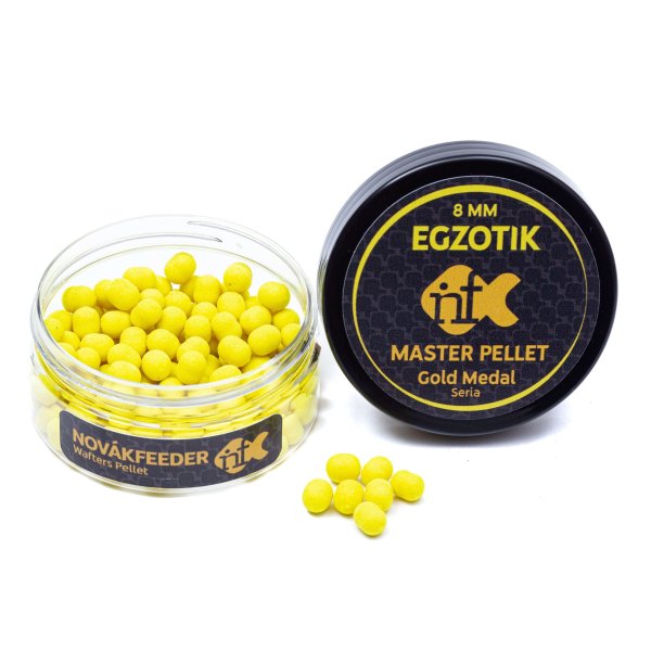 Novák Feeder Gold Medal Wafter Pellet Egzotik 8mm 25g