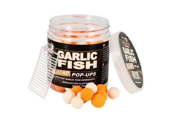 Starbaits Pop Up Fluo Garlic Fish 14mm 80g