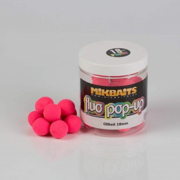 Mikbaits Fluo Pop up 250ml Olihen14mm