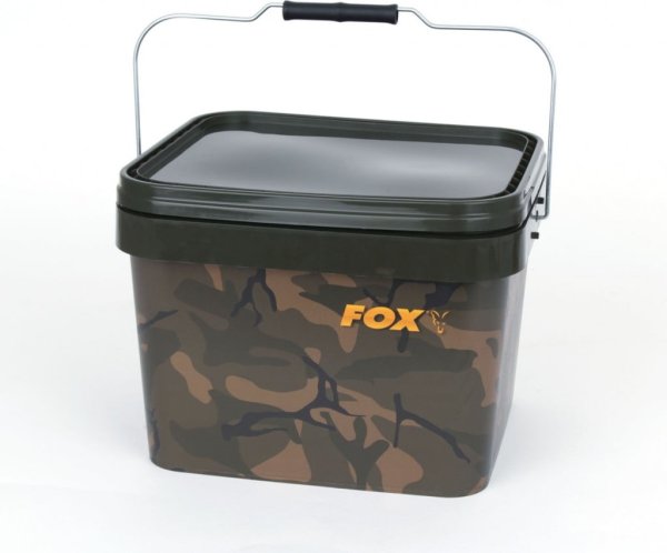 Čtvercové vědro Fox Camo 10L