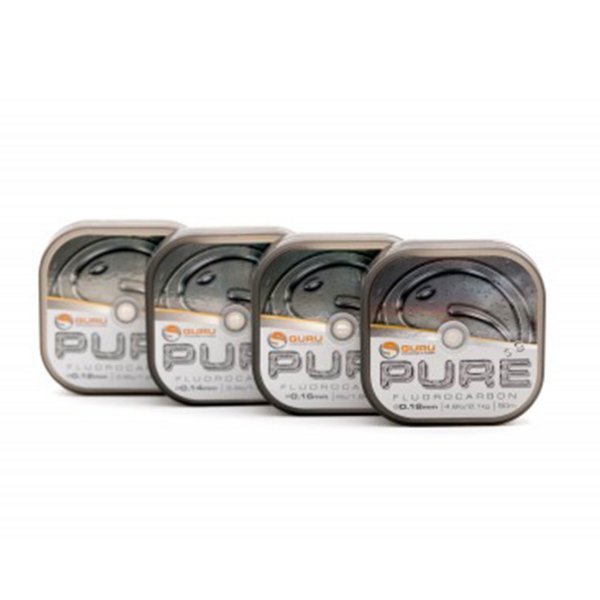 Guru PURE Fluorocarbon 0,10mm 50m