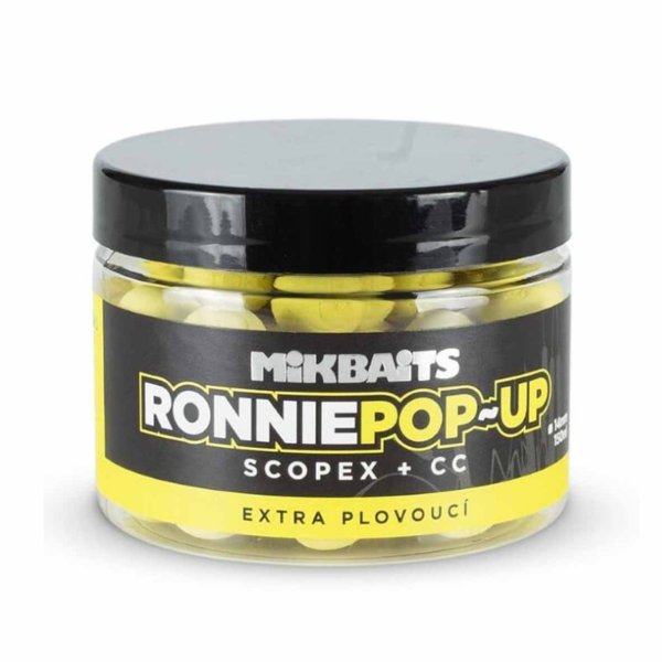 Mikbaits Ronnie pop-up 150ml - Scopex + CC 14mm