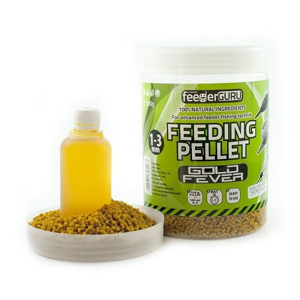 Timar Feeder guru pelety 500g Gold Fever