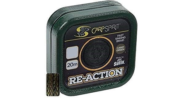 Carp Spirit Šnúrka Re-Action 20m 25lb Camo Green