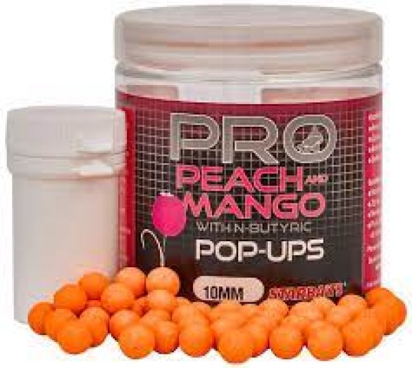 Starbaits Pop Up Probiotic Peach Mango 10mm 60 g