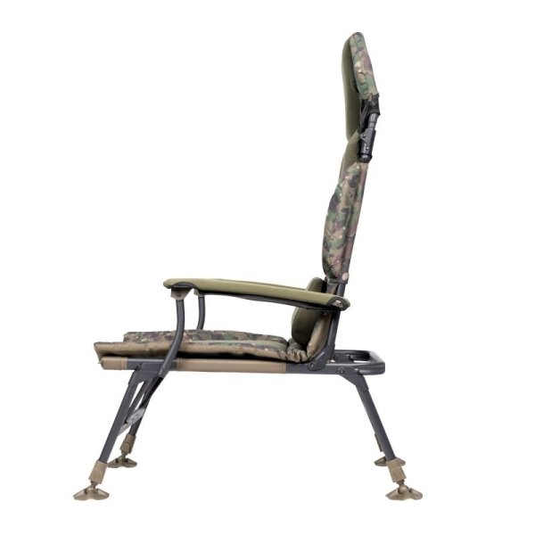 Křeslo Trakker Levelite Camo Longback Chair Comfort Chair