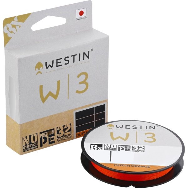 Westin Cord W3 8 Braid Dutch Orange 135m 0,165mm 7,9kg